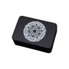 Game Card Box Astrology Trinkets Box Metal Card Storage Case Container for Fortune Telling, Witches