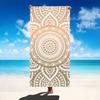 Bohemian Mandala Print Beach Towel, Large Microfiber Quick Dry Absorbent Sand-Free Bath Towel for Summer Pool Yoga