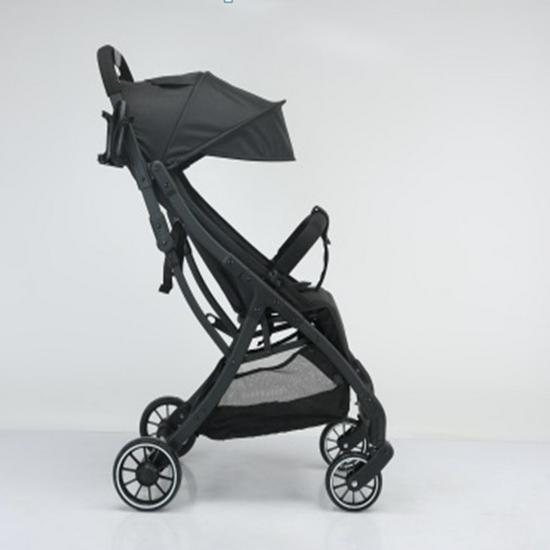 Compact Lightweight Foldable Baby Stroller: Sit, Recline, and Portable with Four Wheels