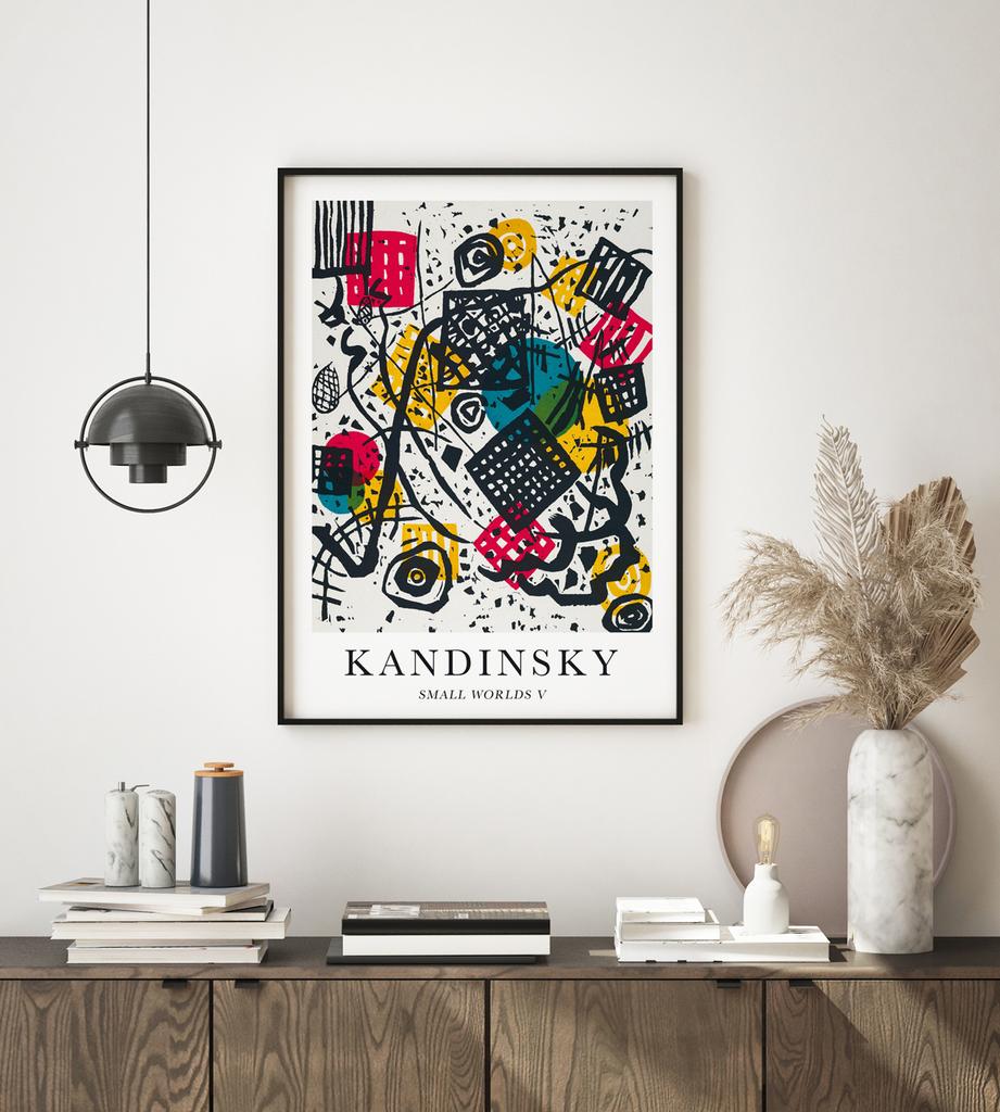Poster Kandinsky Small Worlds