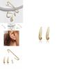 Fashionable Alloy Earrings Set For Women Elegant And Trendy Summer Jewelry