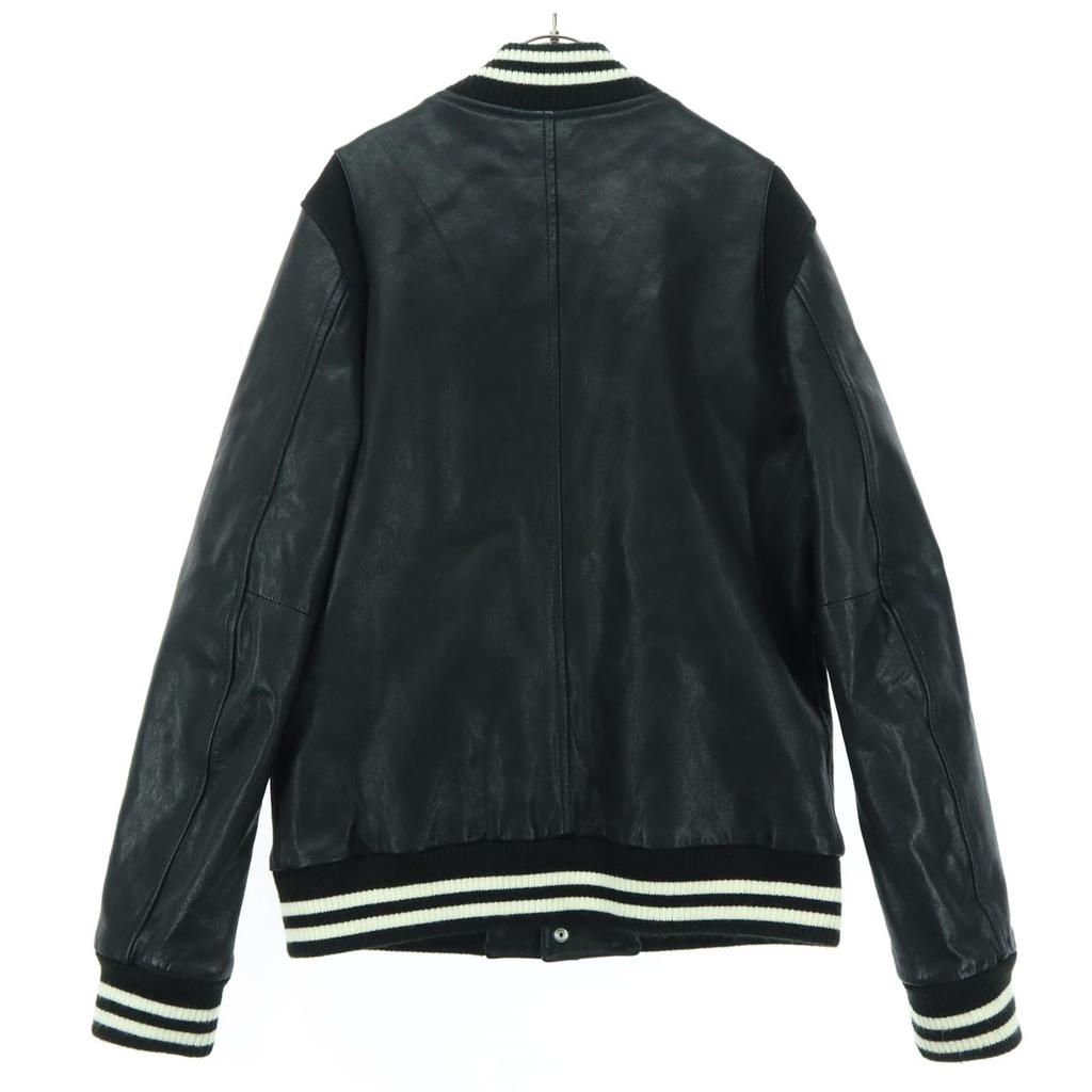 Lui's Long sleeve leather Stajan L black Goat leather Men's Used