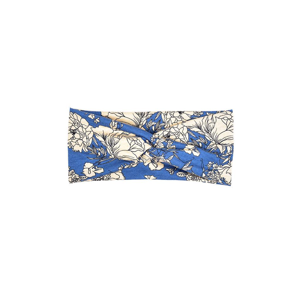 Printed Headband Sports Running Bohemian Face Wash Makeup Hair Cross Wide-brimmed Headband for Women