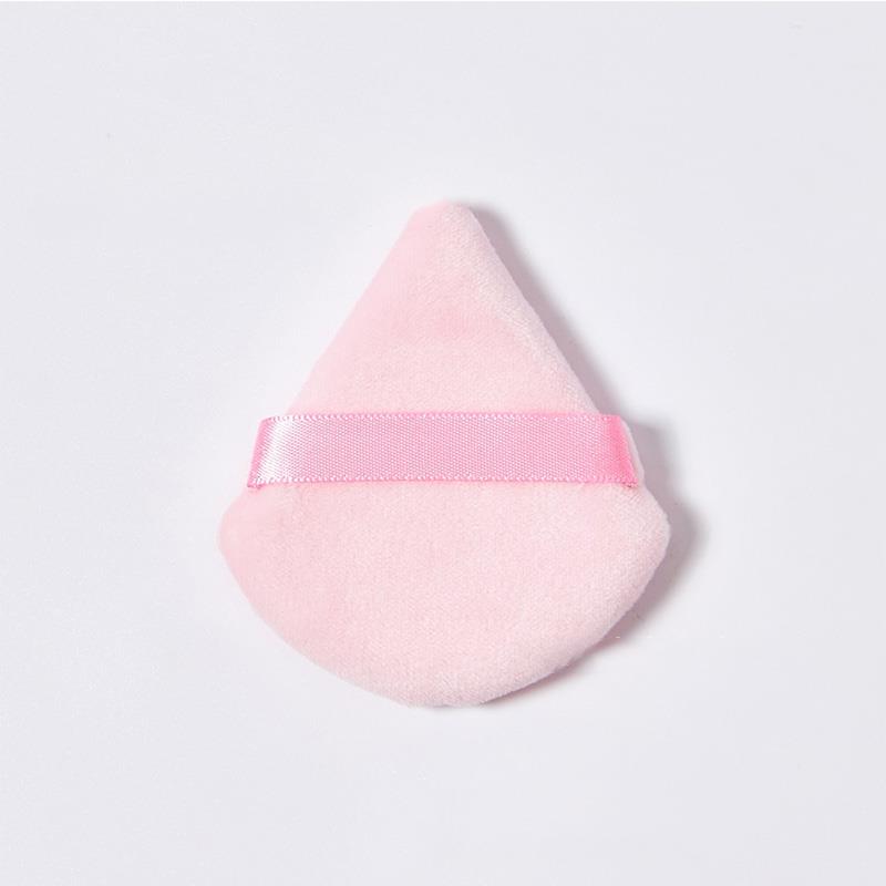 Puff Triangle For Powder Compact Face Powder Puff Sponge Reusable Velvet Make Up Sponges Soft Triangle Powder Puff Washable