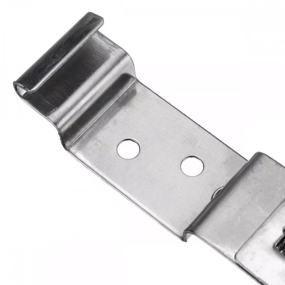 Stainless Steel Trailer License Plate Holder Camping RV License Plate Cover Holder Car Frame Bracket Fixture Car Accessories License Plate Covers