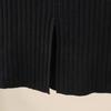 Women's Autumn and Winter Solid Colour High Waist Hip Skirt Short Half-body Skirt