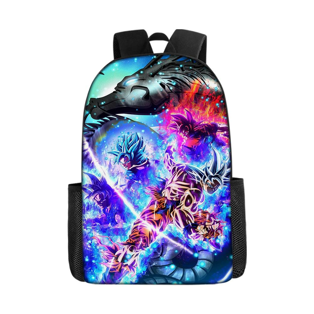 Anime Peripheral Dragon Ball Backpack Dragonball Student School Bag Wukong Polyester Backpack Backpack