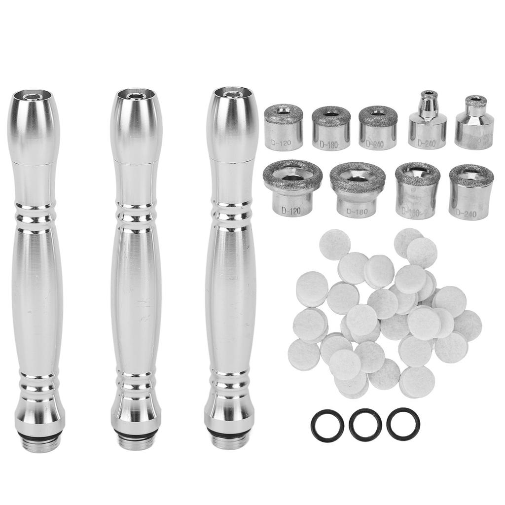 12pcs Set Microdermabras Dermabrasion Replacement Tips Wands Skin Rejuvenation Beauty Machine