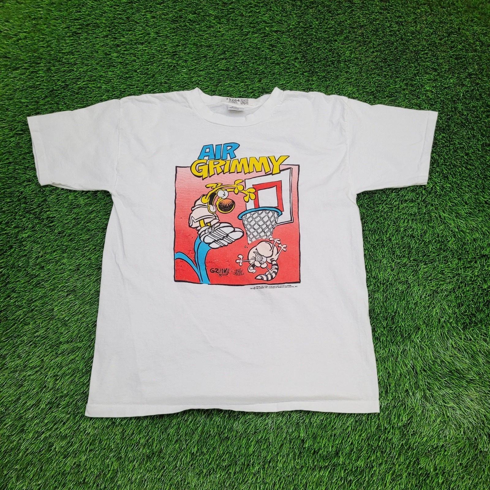 Vintage 1990 Mother Goose & Grimm Shirt Large 22x28 USA S