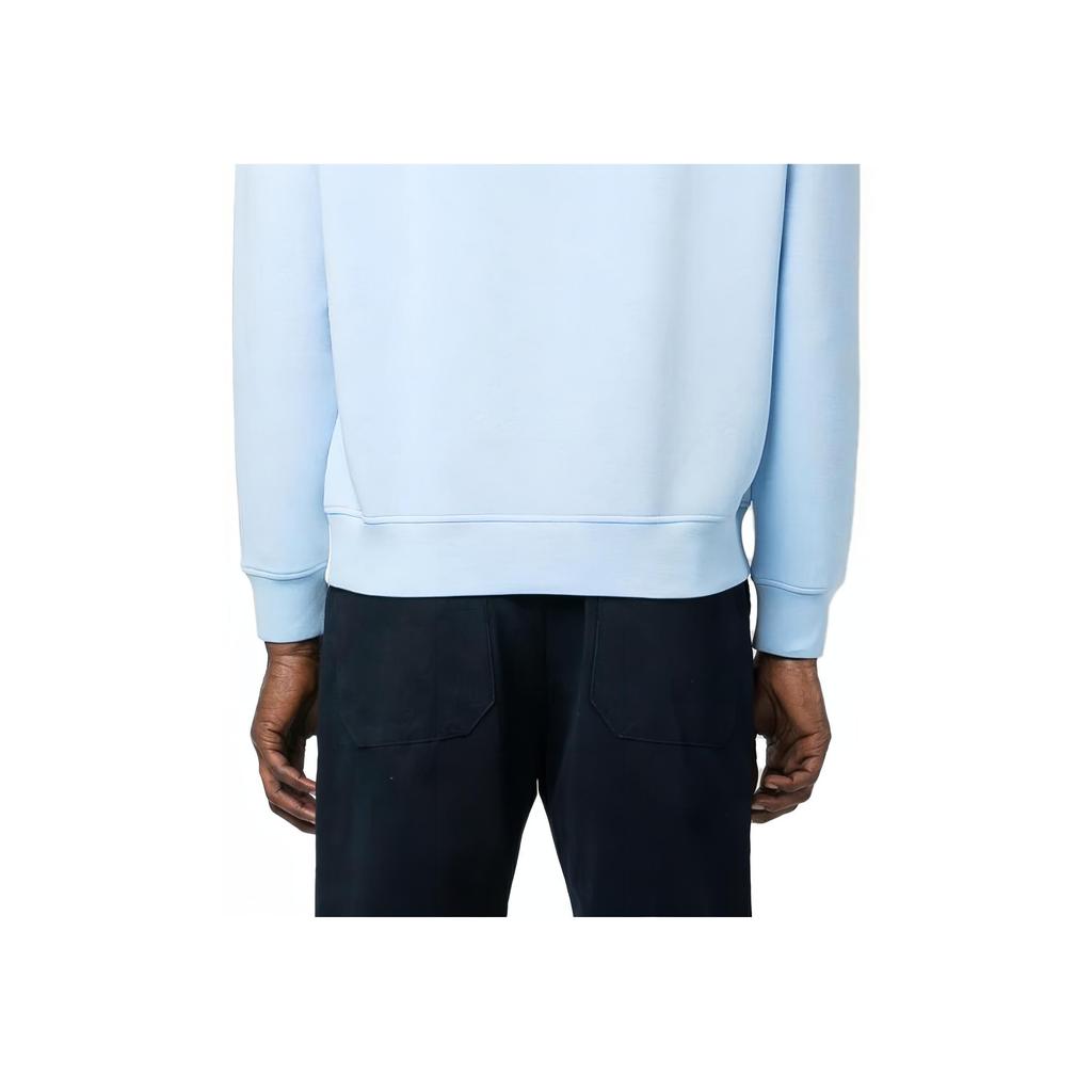Emporio Armani Ss23 Brand Logo Letter Print Pullover Casual Long Sleeve Sweatshirt Men Sweatshirt White 3R1MBE-1JHSZ-0164