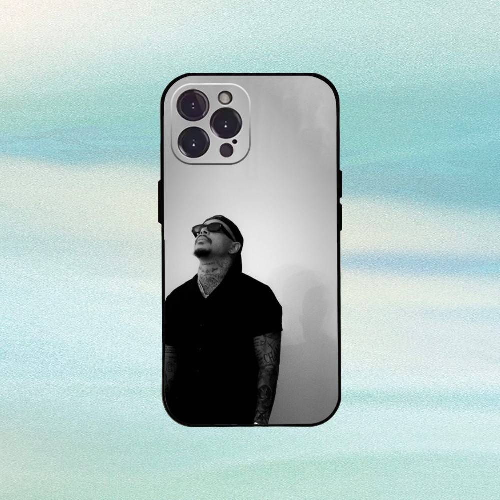 L-Luciano Rapper Phone Case For iPhone17 16 15 14 13 12 11 Pro Max Plus,5G Soft Black Case