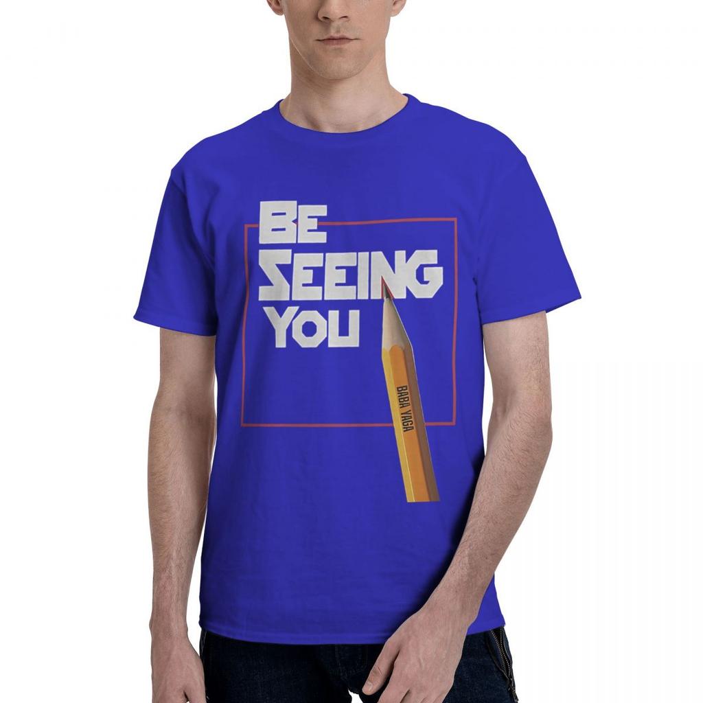 Be Seeing You John Wick Inspired 100 Cotton Casual Breathable Confortable T Shirt Designer Clothes Men Men TShirt