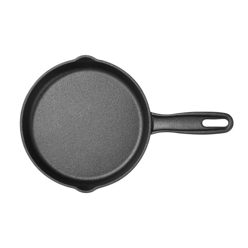 Telssida Thick Cast Iron Non-Stick Frying Pan