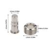 Stainless Steel Cream Charger Holder Accessories Check Valve/Air Inlet Inner Ring For Whipped Cream Dispenser Parts