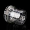 120ML Plastic Round Clip Top Storage Jar With Airtight Seal Lid Kitchen Con