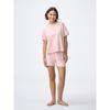 Cotton Color Lounge Set  Short Sleeve   Shorts 