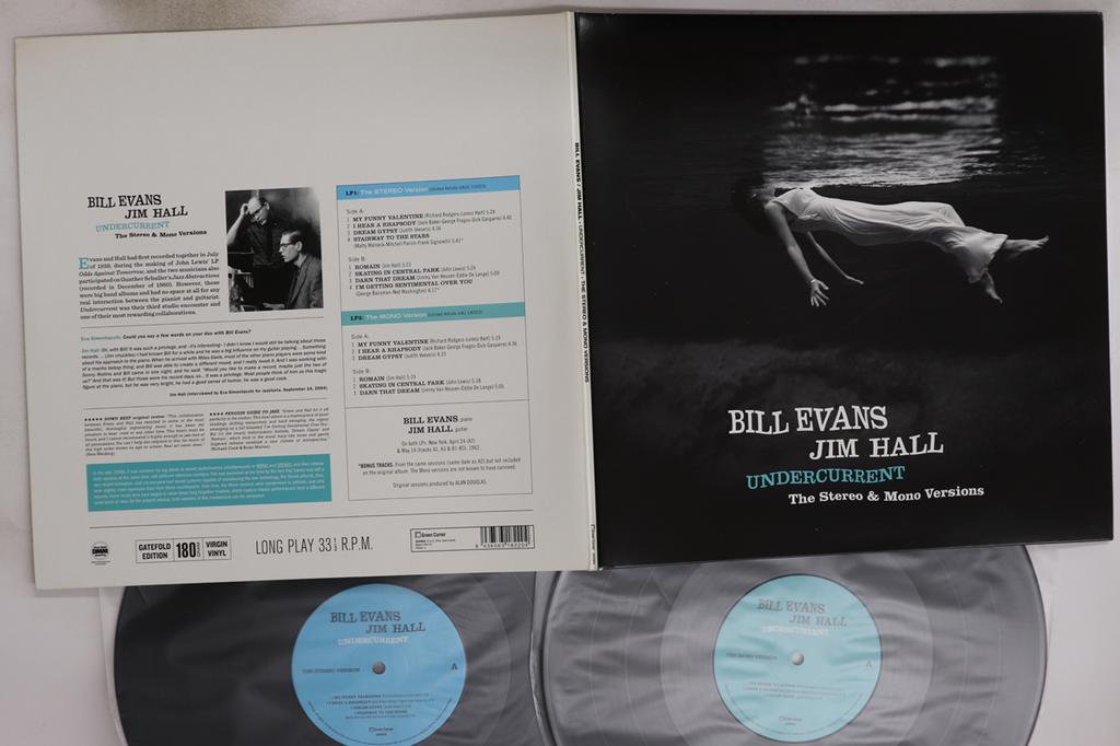 LP Record BILL EVANS, JIM HALL - Undercurrent (The Stereo & Mono Ver 200905 GREEN CORNER 2018 Europe Jazz Used
