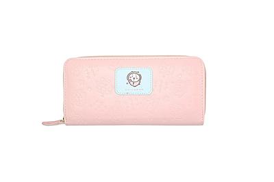 Aldi Long Wallet with Zipper Closure, Embossed Design, Chiikawa, CHI9-11PK