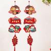 Traditional Spring Festival Decoration Cartoon Lucky Character Hanging  Home Decoration