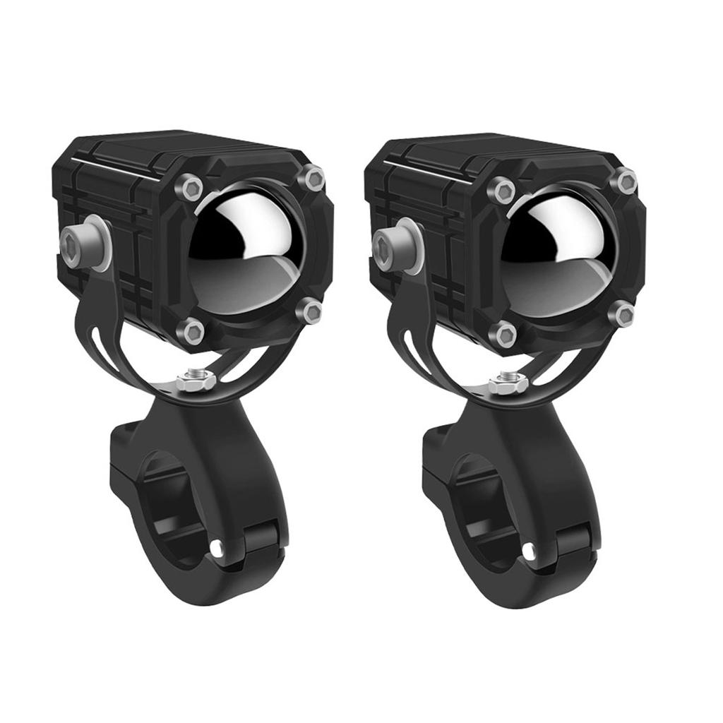 Motorcycle Spotlight Motorcycle LED Driving Lights 2pcs 12000LM 120W IP67 Waterproof Motorcycle