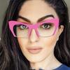 European American Style Women Glasses Frame Cat Eye Shape Blue Light Blocking Woman Glasses High Quality Glasses Women