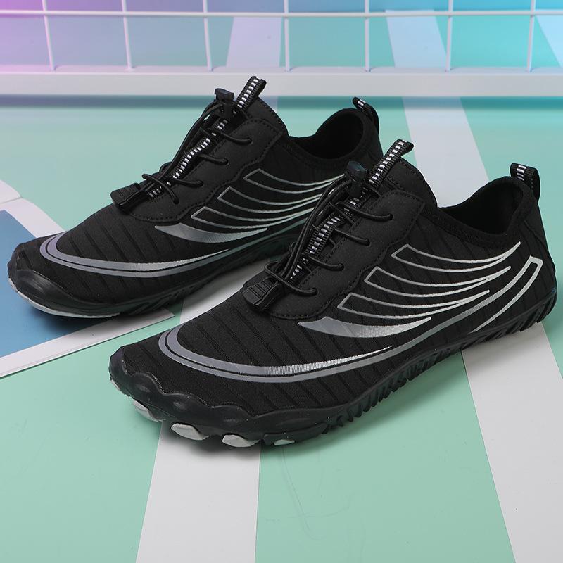 Outdoor Strandschuhe Herren- und Damen-Schwimm-, Tauch-, Wat-Schuhe Paar rutschfeste Bachwander-Schuhe Fünf-Zehen-Bergsteiger-Fitnessschuhe