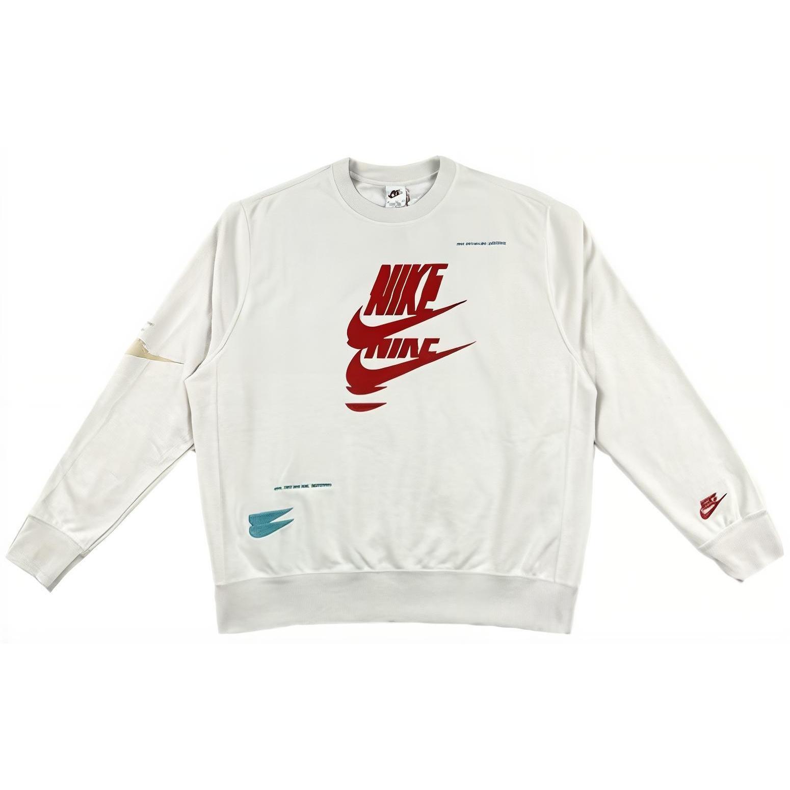 Nike Casual Sweatshirt  White  Men s FD9901-030 M