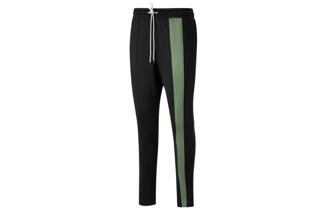 PUMA Sports Pants Men s Gray Green Moderate 532105-15 S