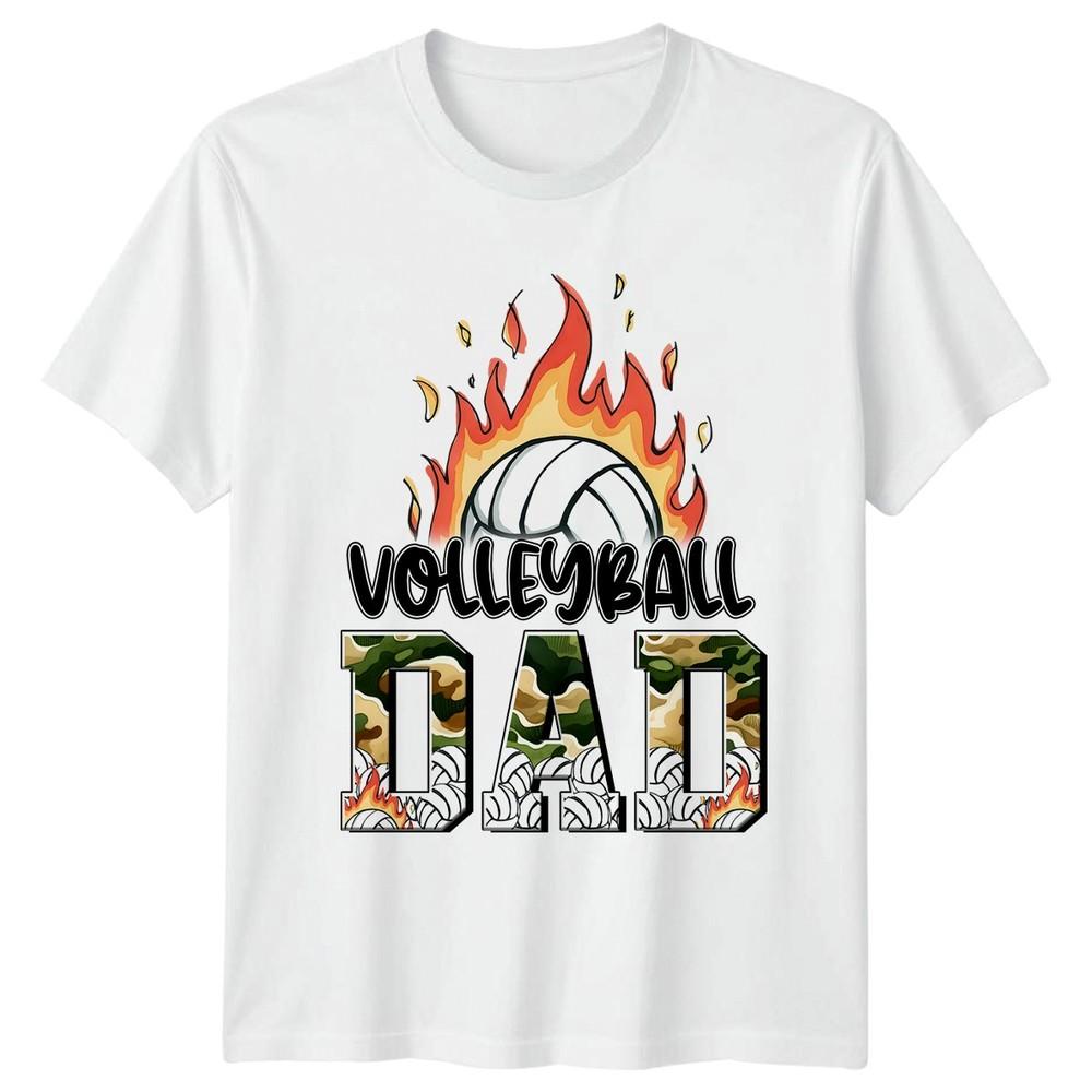 Volleyball Dad Unisexs TShirt Volleyball Dad Volleyball Fathers Day Gift For Him S