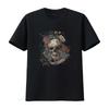 Soft Goth Tattoo Skull Skeleton T Shirt Vintage Roses Floral Flower Gothic Biker Rocker Holiday Concert Festival Streetwear