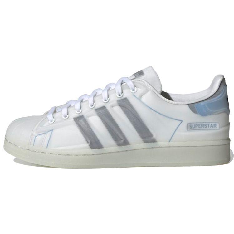 Adidas Superstar Futureshell Unisex White Bright Blue FX5551 40.5 белый
