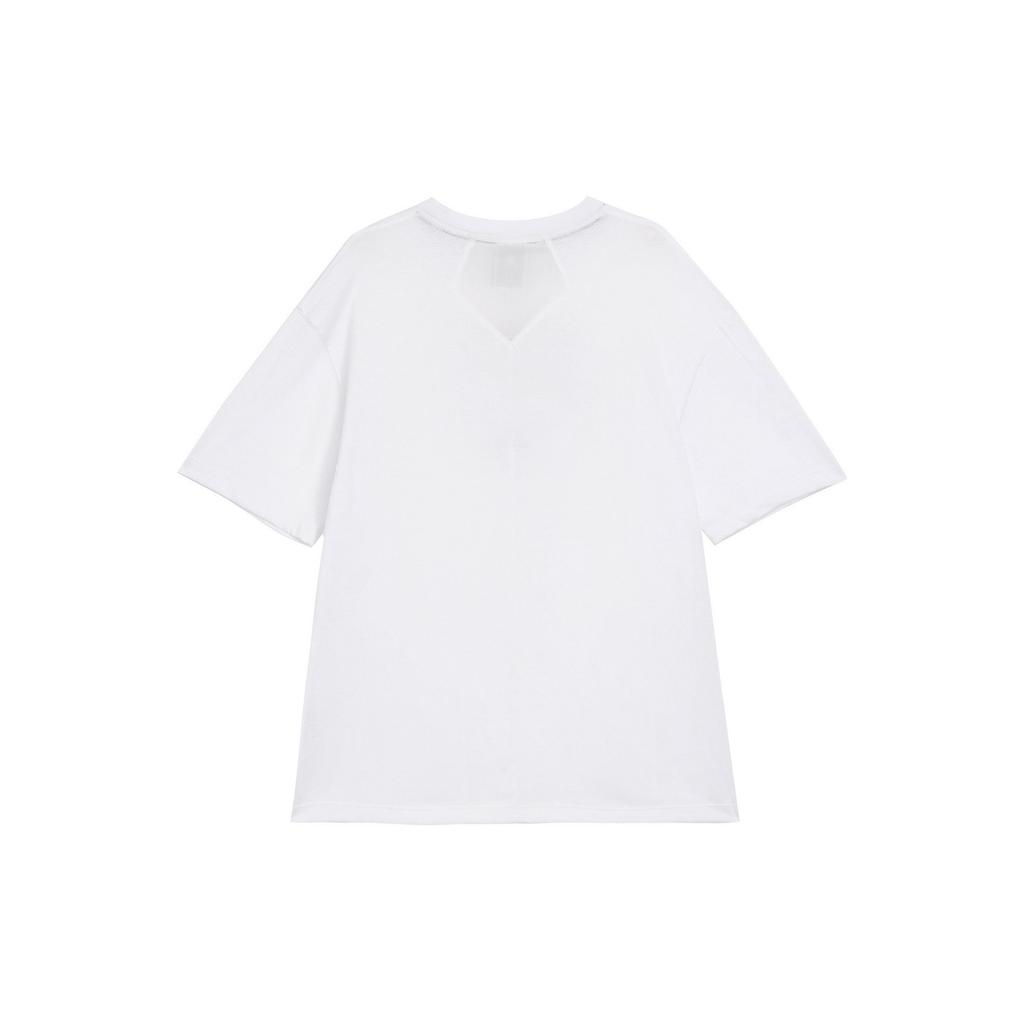 Jordan Sport Logo Loose Quick-Dry Short Sleeve T-Shirt Women Tops White FN5117-100