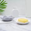 Silicone Soap Dish Lotus Shape Soap Holder with Drainage Holes Non-Slip Soap Holder for Bathroom Kitchen Countertop Shower Caddy Decoration