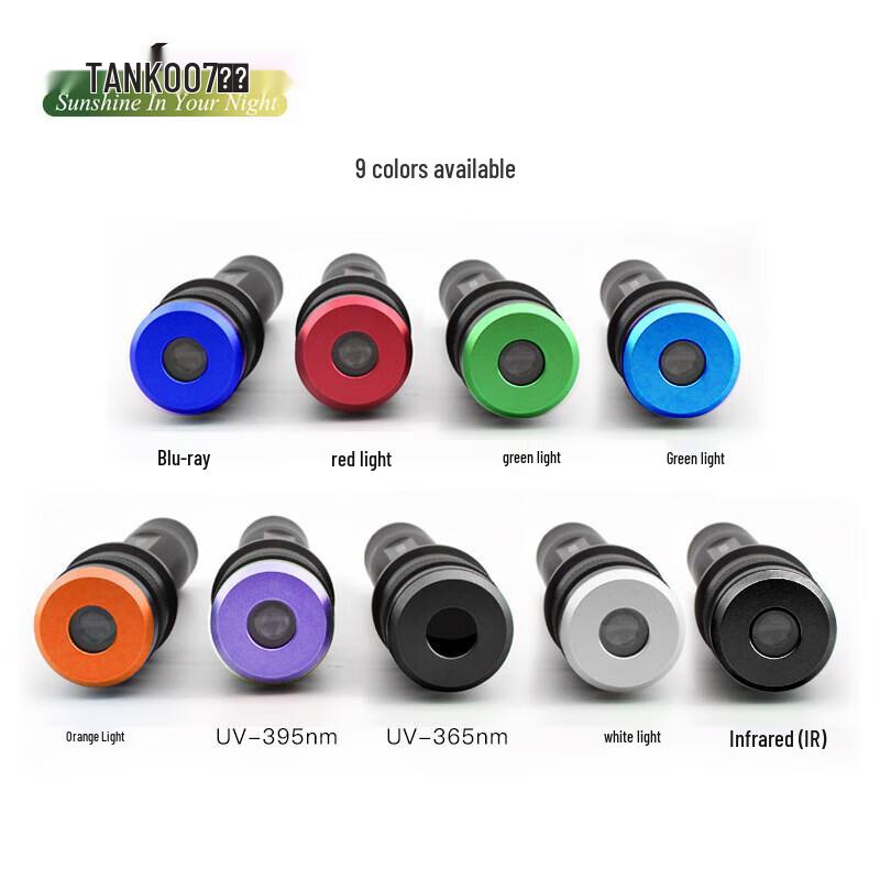 TANK007 CI02 LED Waterproof Flashlight