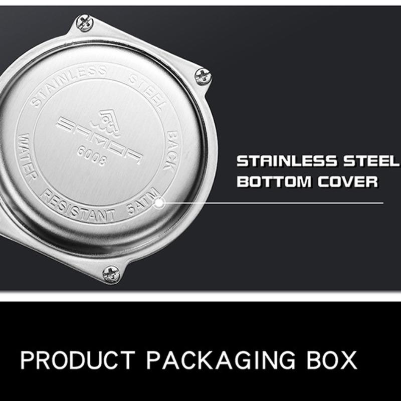 SANDA Electronic Watch Fashion Trend Electronic Watch Luminous Multifunction Watch