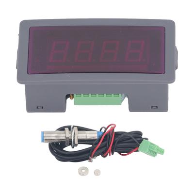 Digital Tachometer 1‑50000RPM 4 Digit LED Display High Precise RPM Speed Meter DC9‑30V