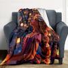 Rapunzel Flannel Blanket Throw Blanket Soft Warm Sofa Bed Camping Home Decor Unique Christmas Gift C926548