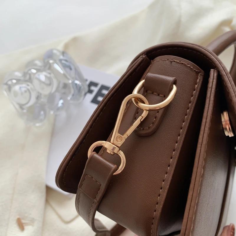 Сумка через плечо из искусственной кожи для женщин — фото 5