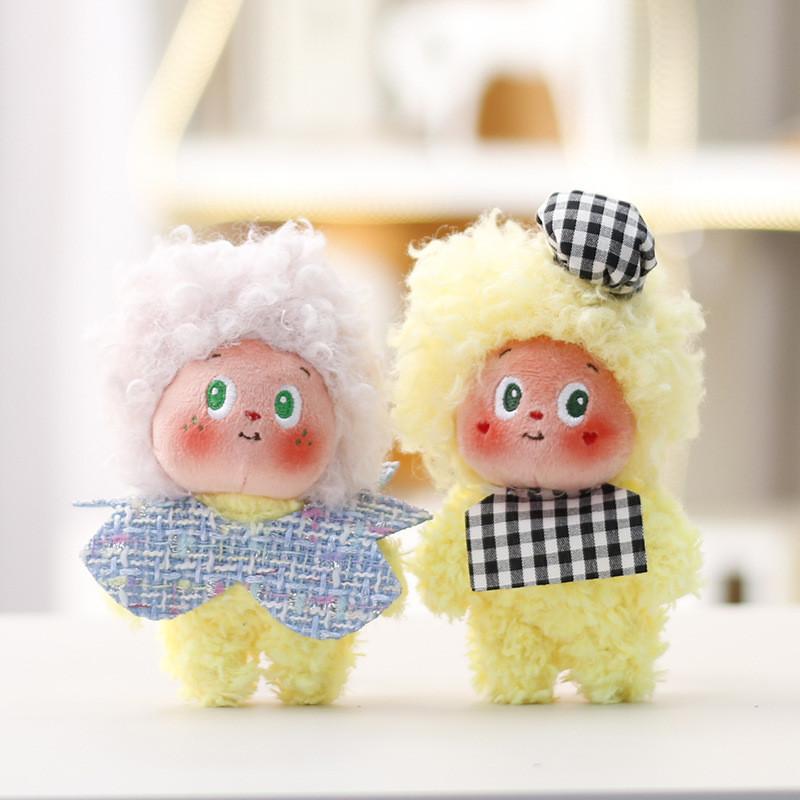 Cartoon Plush Doll For Children Kids Gift Girls Bag Charm Stuffed Toy