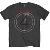 Foreigner 4 T-Shirt Grey New