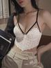 French Ultra-thin Women's Big Breasts Show Small Breasts, Spring and Summer Thin Styles, Sub-breasts, Anti-sagging Set, Thin Shoulder Suspender Bra.