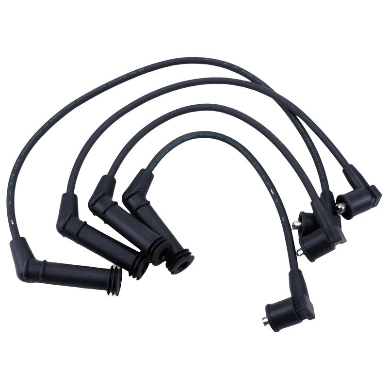 4Pcs Ignition Cable Kit Spark Plug Wire For KIA RIO 1.3L 2002 2003 2004 2005 2006 2007 Car Accessories Spare Parts