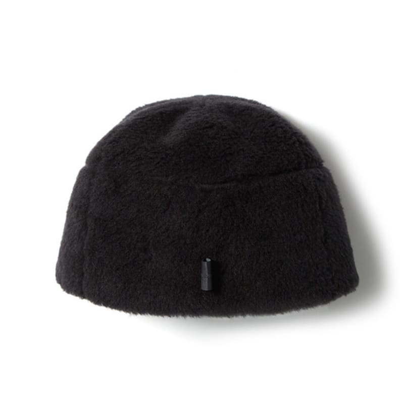 LE17SEPTEMBRE BLACK SHEARLING HAT [BLACK]