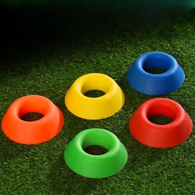 Suporte de bola redondo e espesso, assento de futebol, obstáculo de treinamento, suporte de vôlei, suporte de exibição de bola, suporte de tee