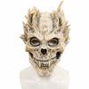 Halloween Skull Horror Mask Latex Warrior Death Demon Skull Headgear Festival Props