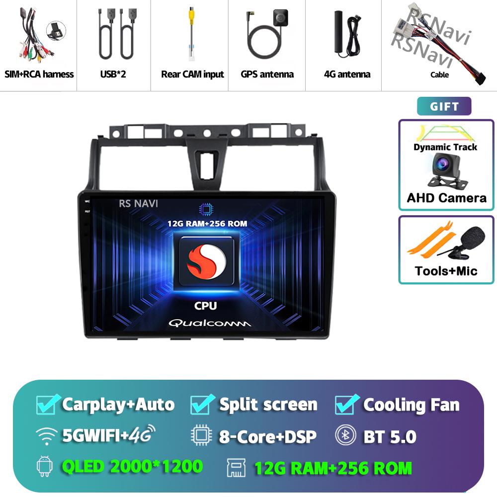 Android 14 Carplay Car Radio For Geely EC7 2014 - 2016 Head Unit 2Din Multimedia Video Player GPS Stereo 360 Camera AI Voice DVD