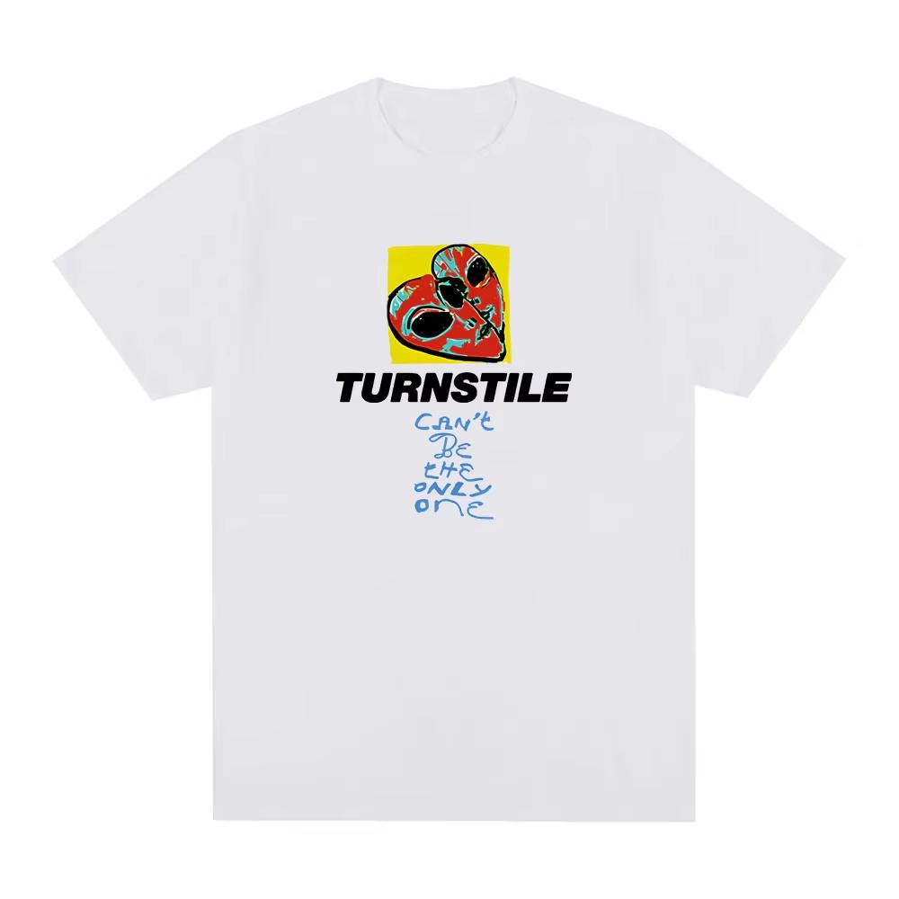 TURNSTILE T Shirt Aesthetic HighQuality Tee-shirt RopaMujer O-neck Clothing Graphic Printing Casual Retro Singer - Style Tshirt