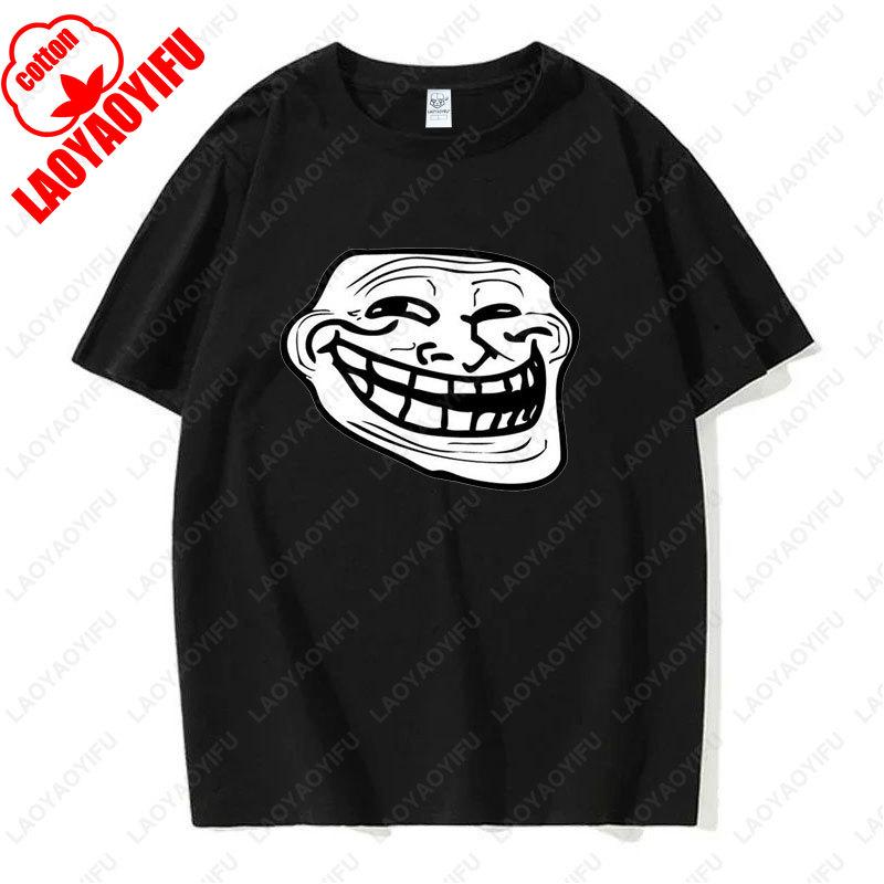 Internet Emoticons in The 90s Rage Comic Tshirt Funny Clothing Offensive Unique Fashion Summer Short Sleev Hipster Tops Gift