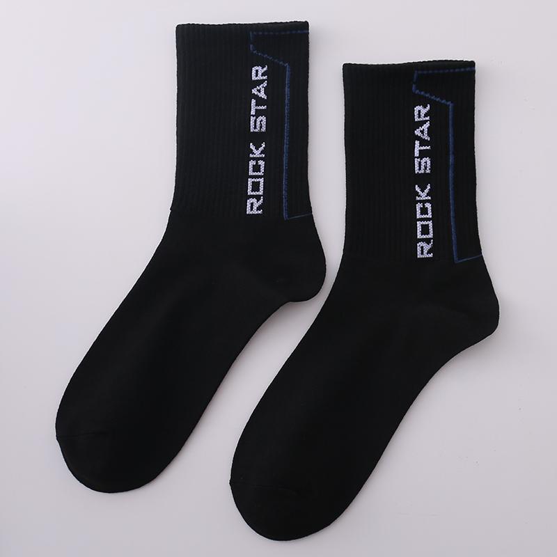 New Men's Socks Funny Men's  Crew Harajuku Hip Hop Thick Cotton Socks Women Novelty Cartoon Sock Combed Cotton Socks