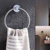 Steel Toilet Stainless Roll Holder And Towel Ring Set Wall Mounted Bathroom Tool